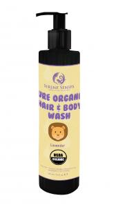 Pure Organic Hair & Body Wash - Lavender